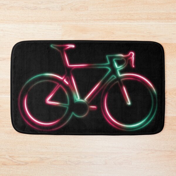 Item preview, Red Green Neon Glow Road Bicycle designed and sold by RabeDesigns.