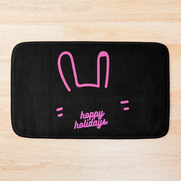 Item preview, Christmas Rabbit Hoppy Holidays Rabbit Lovers Gift Bunnies Owners designed and sold by Nathalie Aynié.