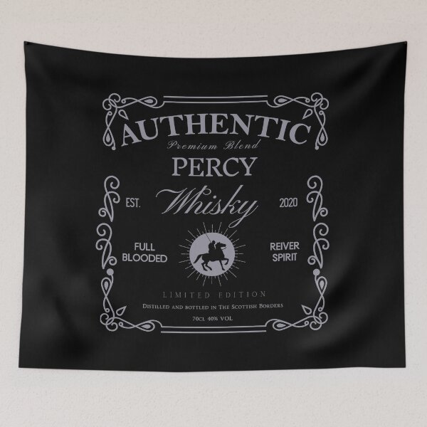 Item preview, PERCY Whisky Label | Border Reivers designed and sold by yourscotborders.