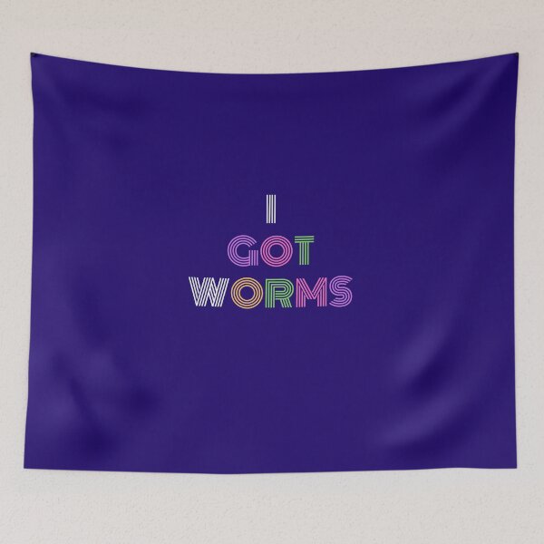 Item preview, I Got Worms - Funny Worm Farming T-shirt designed and sold by Vermi-Love.