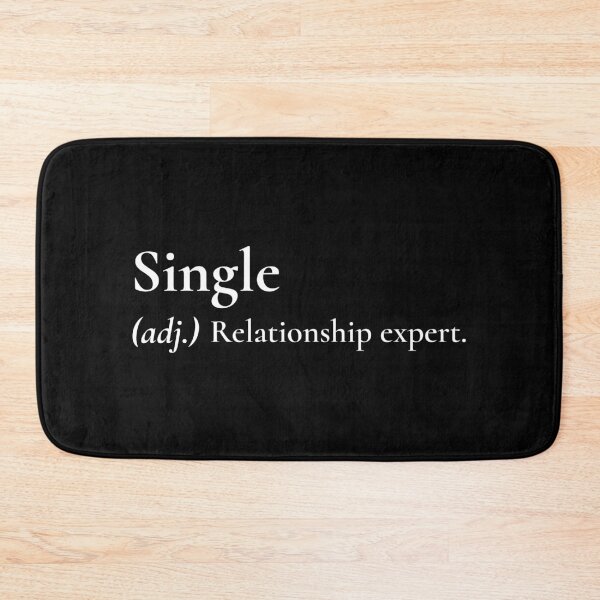 Item preview, Single Funny Meaning Relationship Expert White Text designed and sold by Sour Soul.