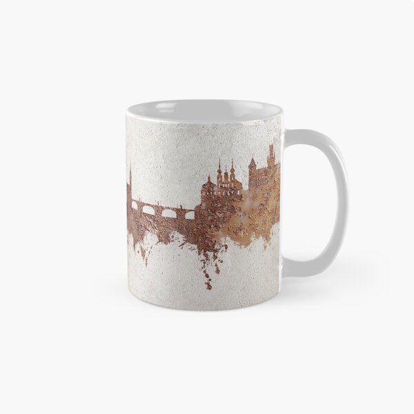 Artikelvorschau, Würzburg Germany Skyline entworfen und verkauft von ArtPrints.