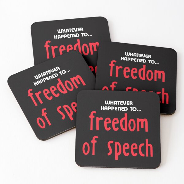 Item preview, whatever happened to Freedom of Speech?  designed and sold by halibutgoatramb.