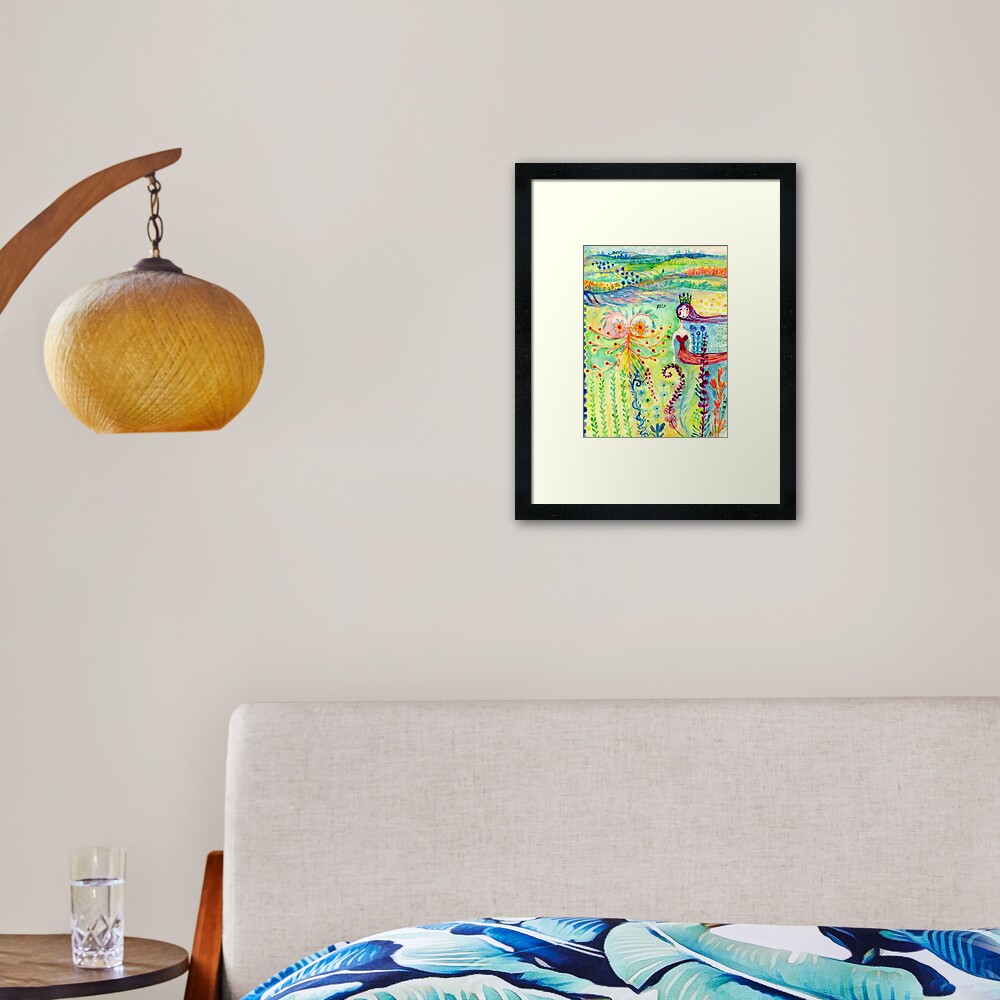 Tales in Paradise Framed Art Print
