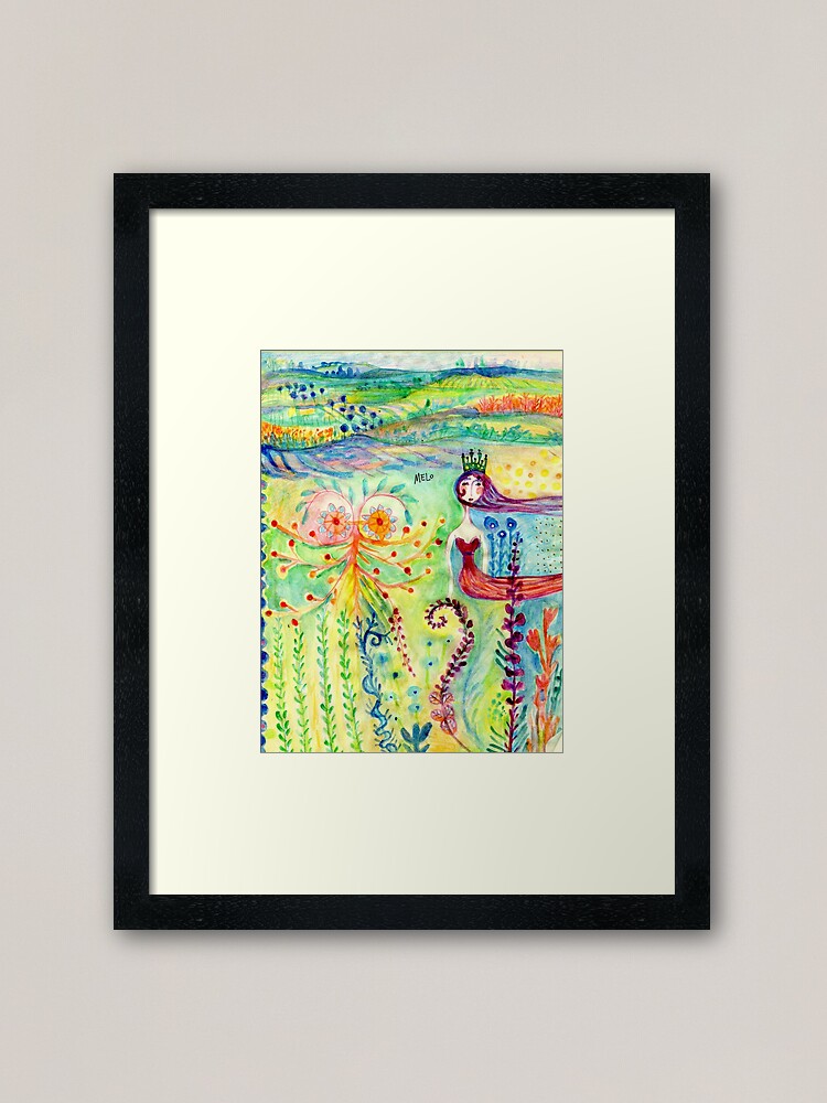 Alternate view of Tales in Paradise Framed Art Print