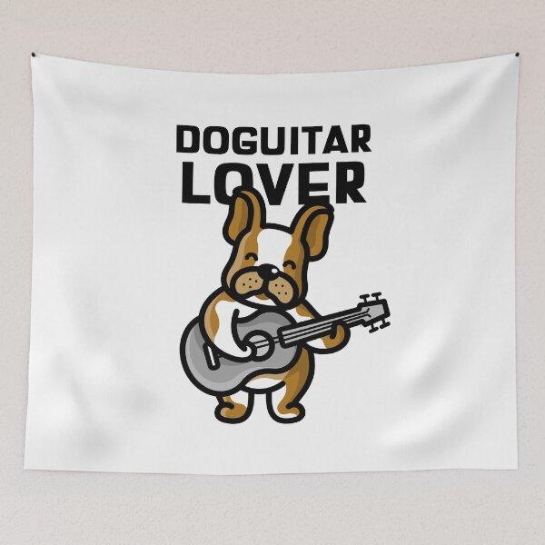 Item preview, Doguitar Lover, Brown Dog designed and sold by boisebug.