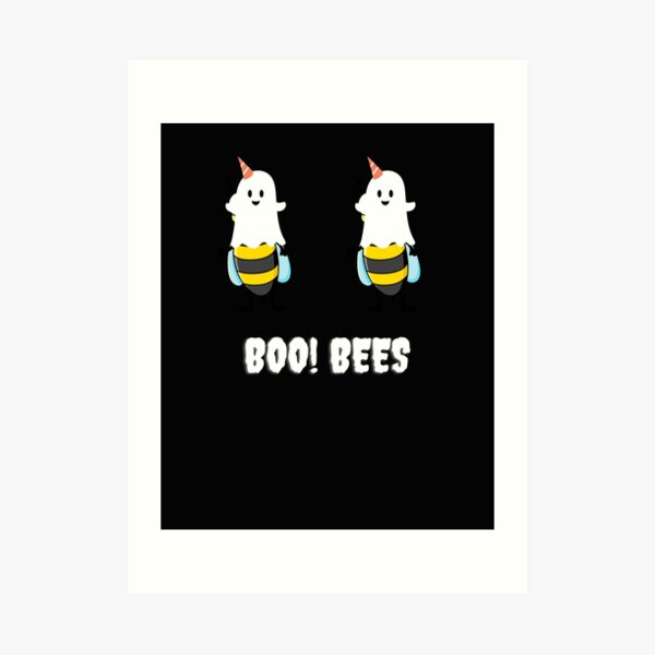 Boo Bees Meme Wall Art Redbubble