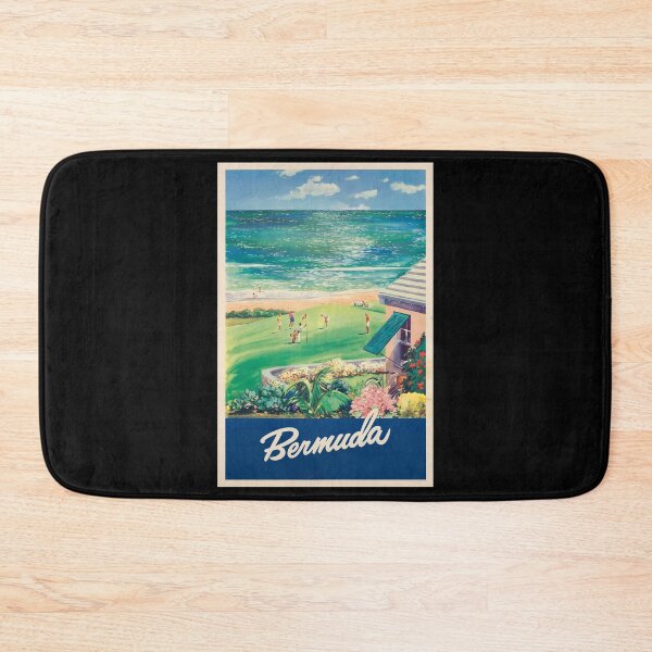 Item preview, Bermuda retro poster designed and sold by CorasPosters.