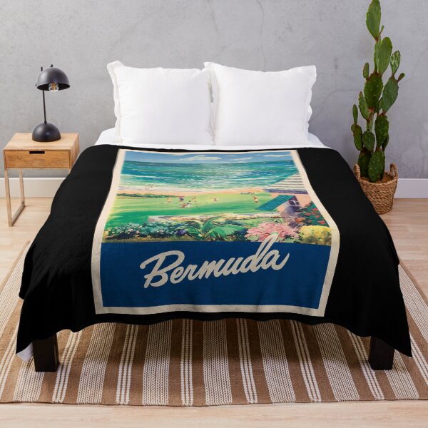 Item preview, Bermuda retro poster designed and sold by CorasPosters.