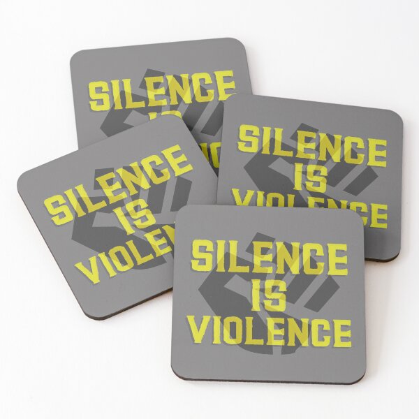 Item preview, Silence is Violence designed and sold by Zoranzi.