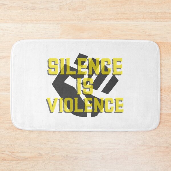 Item preview, Silence is Violence designed and sold by Zoranzi.
