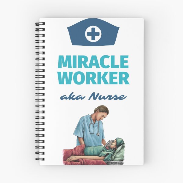 Item preview, Miracle Worker Nurses Romans 15:1 designed and sold by SayWhatJAY.