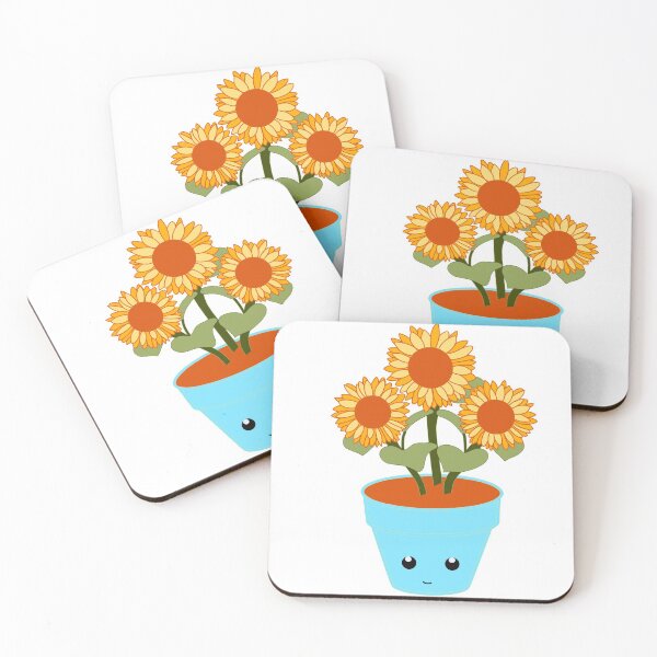 Item preview, Cute Sunflower Plant with Face designed and sold by EttieTheYettie.