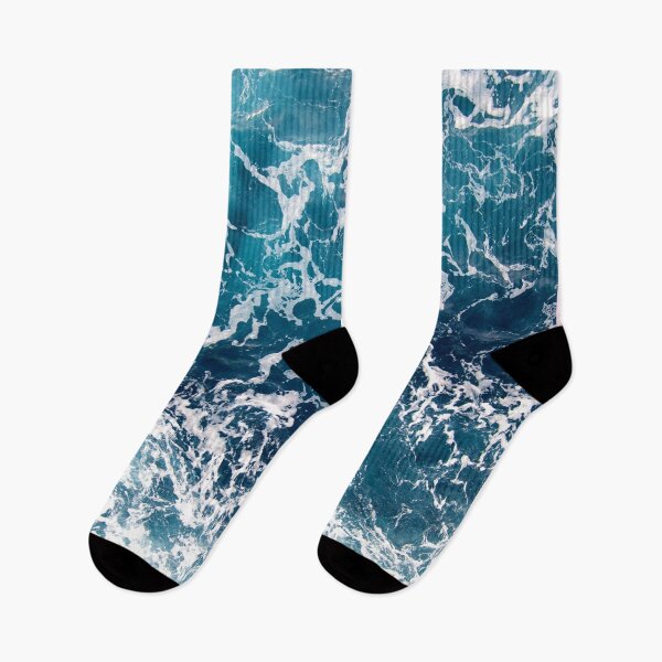 Item preview, Ocean Waves / Deep Blue  designed and sold by UN-labelledGirl.