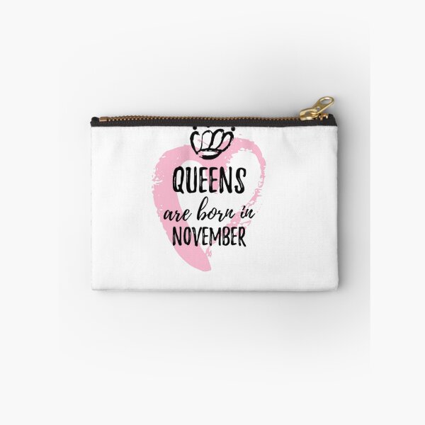 Item preview,  queens are born in november pink design designed and sold by thecakeseries.