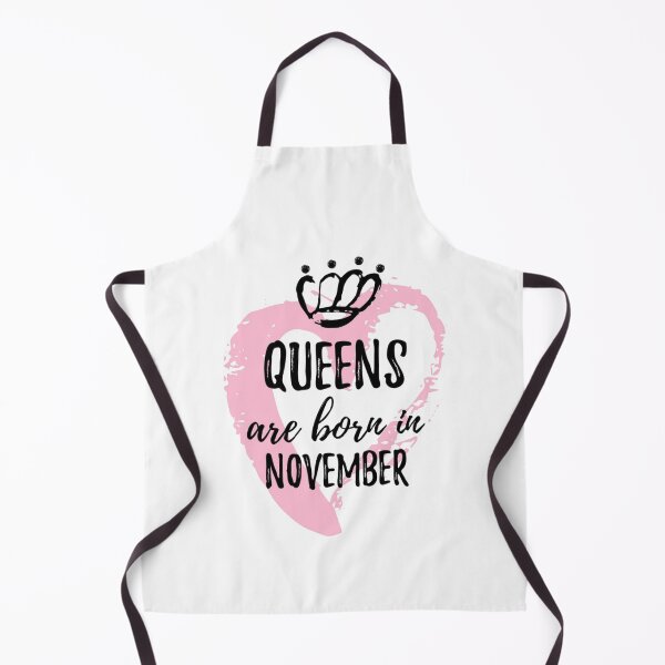 Item preview, queens are born in november pink design designed and sold by thecakeseries.