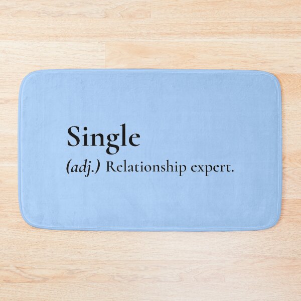 Item preview, Single Funny Meaning Relationship Expert Black Text designed and sold by Sour Soul.