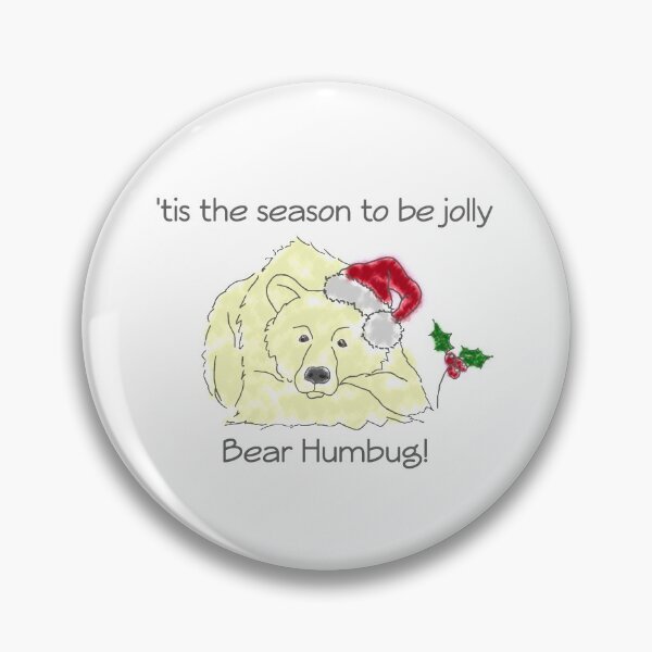 Item preview, Polar Bear Humbug festive designed and sold by LynHebb.