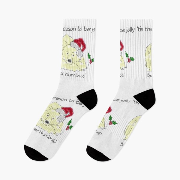 Item preview, Polar Bear Humbug festive designed and sold by LynHebb.