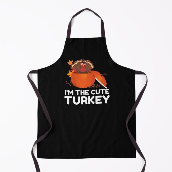 Item preview, I'm The Cute Turkey Funny Family Thanksgiving Gift Design designed and sold by praewapy.