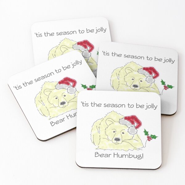 Item preview, Polar Bear Humbug festive designed and sold by LynHebb.