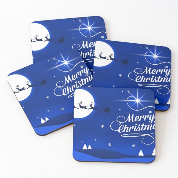 Item preview, Christmas , Season december , blue background designed and sold by MarketVisionAV.