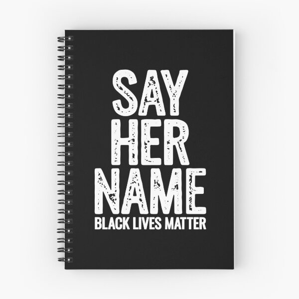 Item preview, Say Her Name Black Lives Matter designed and sold by Go-Fun.