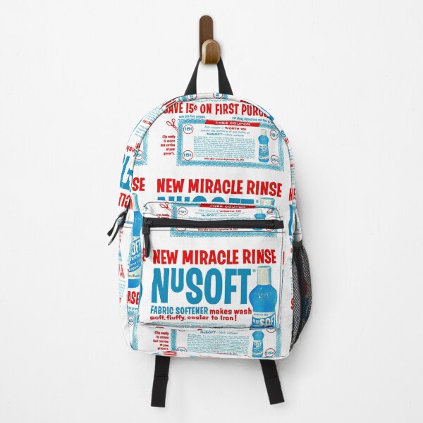 Item preview, MIRACLE RINSE FABRIC SOFTENER! - NUSOFT ADVERT designed and sold by ThrowbackAds.