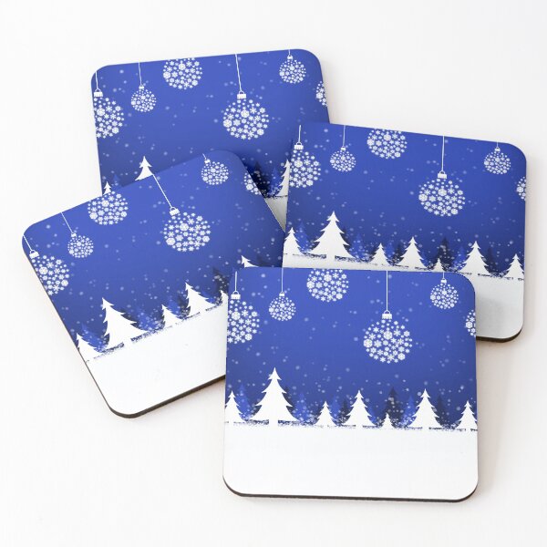 Item preview, Christmas , Season december , blue background designed and sold by MarketVisionAV.