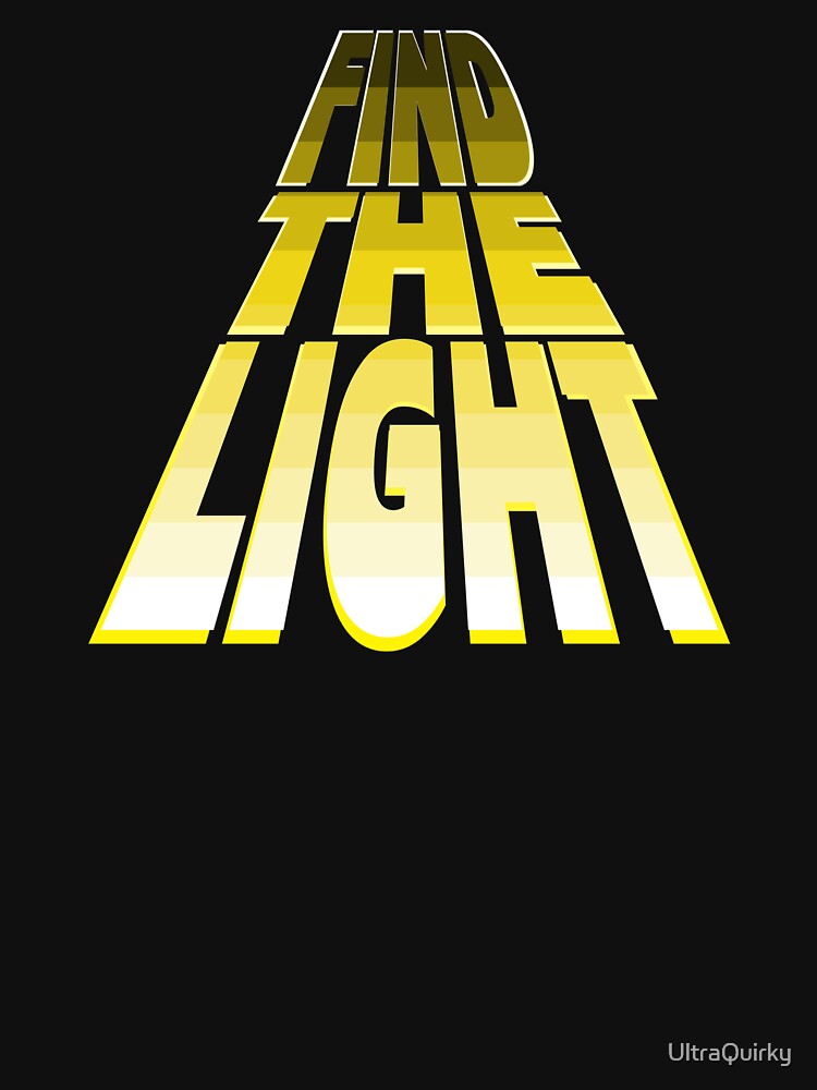 Find the Light - Yellow. by UltraQuirky