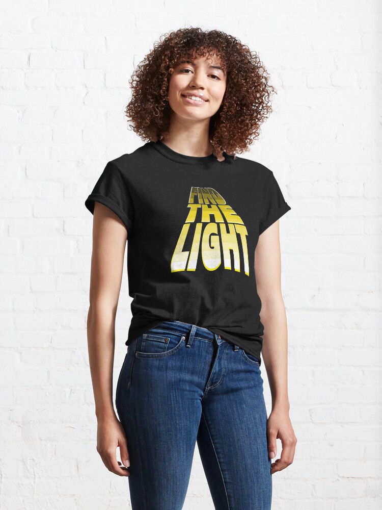 Alternate view of Find the Light - Yellow. Classic T-Shirt