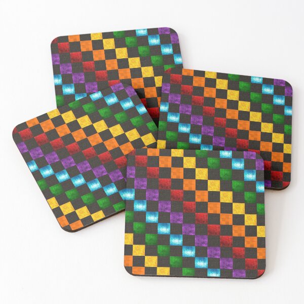 Item preview, Colorful Checkerboard designed and sold by jerry-wanda.