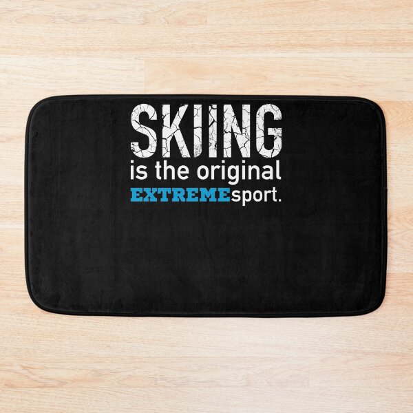 Item preview, skiier retro saying - provocation  designed and sold by pirminio.