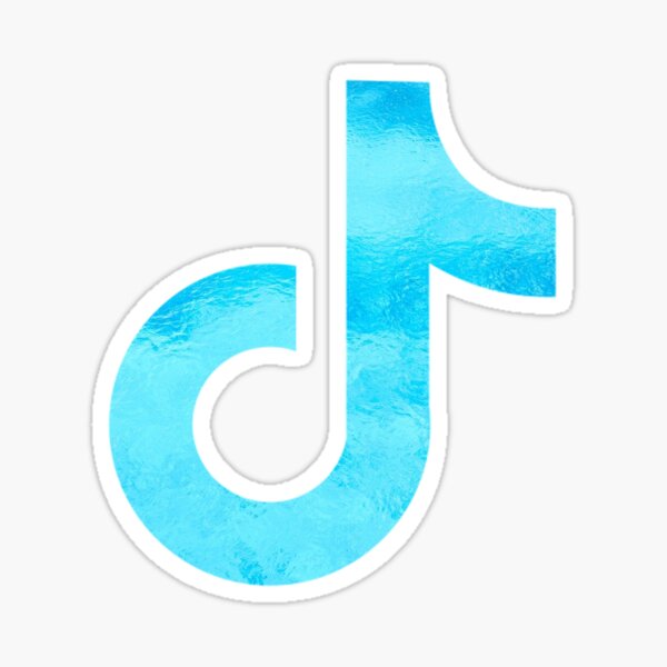 Blue Tiktok Logo Gifts Merchandise Redbubble - aesthetic app logos light blue roblox