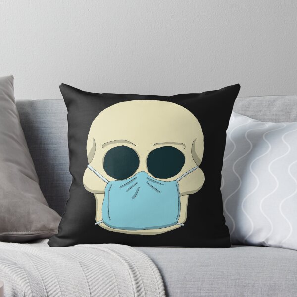 Item preview, Cartoon Halloween Skull With Face Mask On designed and sold by Chubuter.