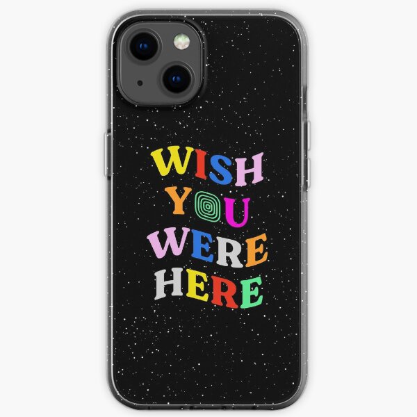 Wish You Were Here: The Wavy Edition iPhone Soft Case