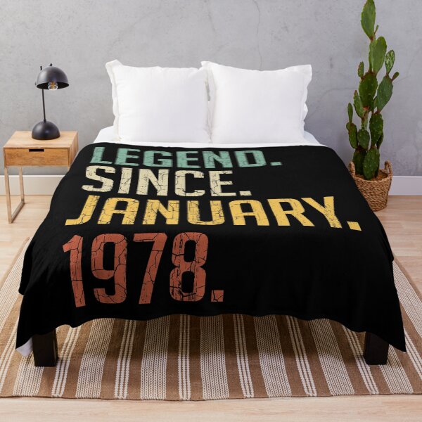 Artikelvorschau, Legende Seit Januar 1978 43. Geburtstagsgeschenk 43 Jahre alter Jahrgang Januar 1978 entworfen und verkauft von Takatv.
