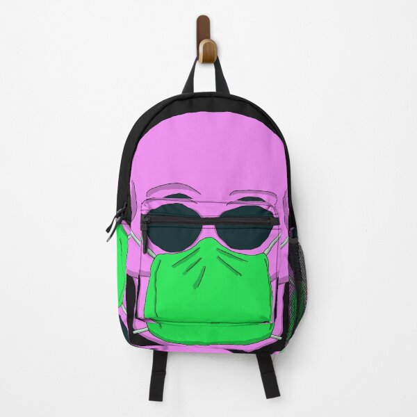Item preview, Purple Neon Halloween Skull With Mask designed and sold by Chubuter.