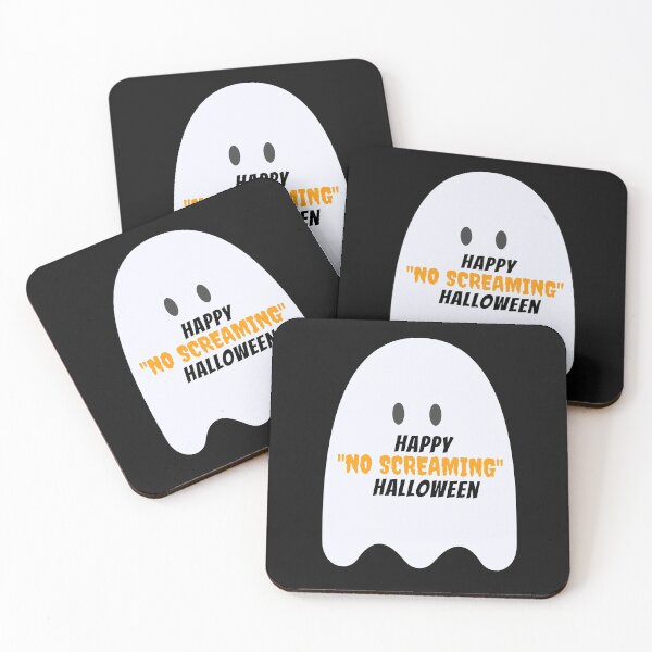 Item preview, Happy No Screaming Halloween designed and sold by SunfullyYours.