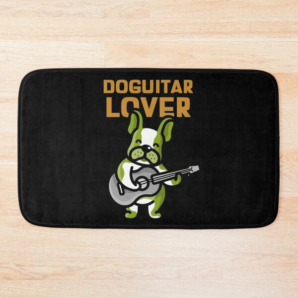 Item preview, Doguitar Lover, Moss Green Dog designed and sold by boisebug.