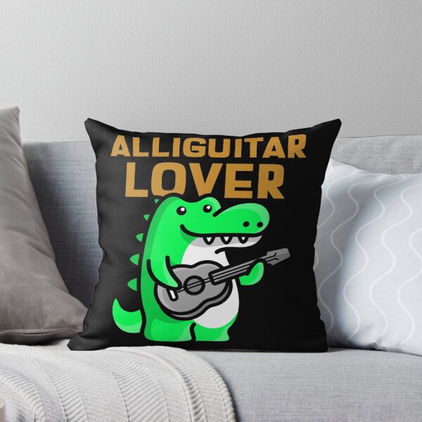 Item preview, Alliguitar Lover, Green Alligator designed and sold by boisebug.
