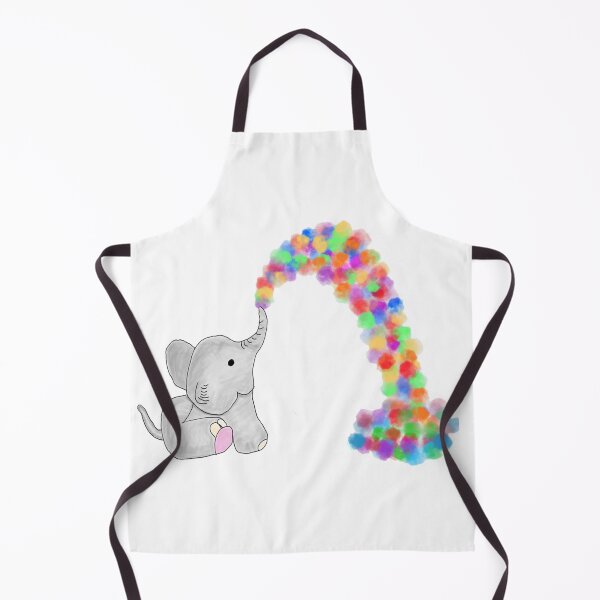 Item preview, Elephant spitting Rainbow Water designed and sold by Katy Briant.