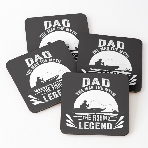 Item preview, DAD The Man The Myth The Fishing Legend 2 designed and sold by FishingloversYT.