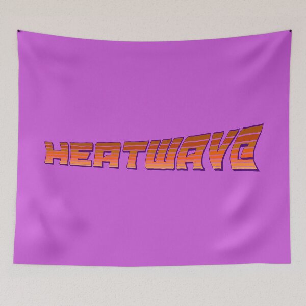 Item preview, HEATWAVE (STRIPE FONT # 2) designed and sold by RICK-TURNER.