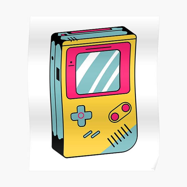 Retro classic tetris brick game , Gamer Funny T-shirt/ mario/nintendo- 90's 1990's Music CD Retro Vintage Nostalgia Old School Hip Hop R&B Rap Rock Metal Grunge Alternative Gift Poster