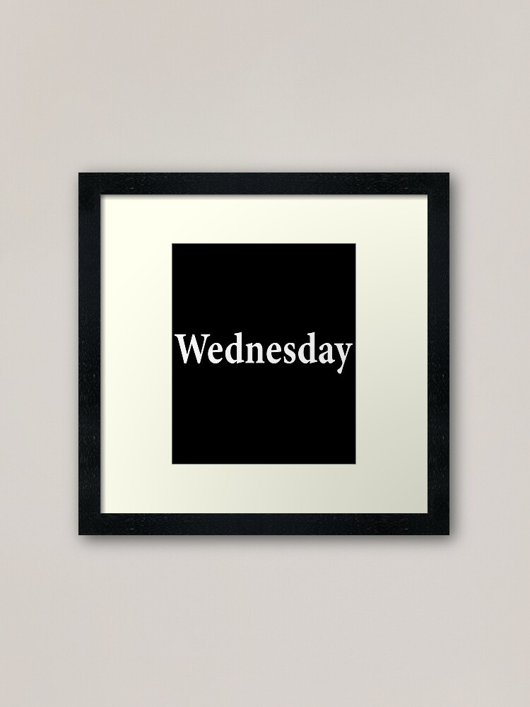 Thumbnail 1 of 7, Framed Art Print, Wednesday - Hump Day - Odin - Roman God Mercury - wedyay designed and sold by notstuff.