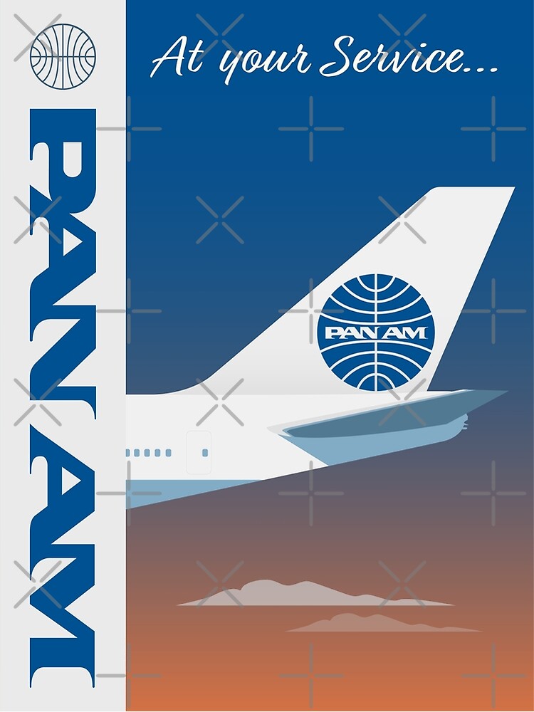 Pan American World Airways Travel Posters