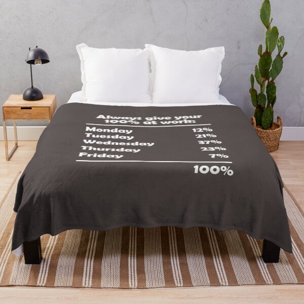 Item preview, Always give your 100% at work. Funny Quotes. designed and sold by TonsPOD.