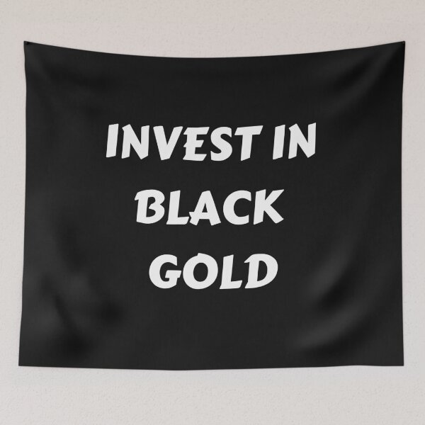 Item preview, Invest In Black Gold - Funny Worm Farming T-shirt designed and sold by Vermi-Love.