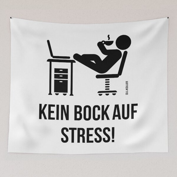Item preview, Don't feel like stress! (Office / Work / Stress Free / Black) designed and sold by Roderix.